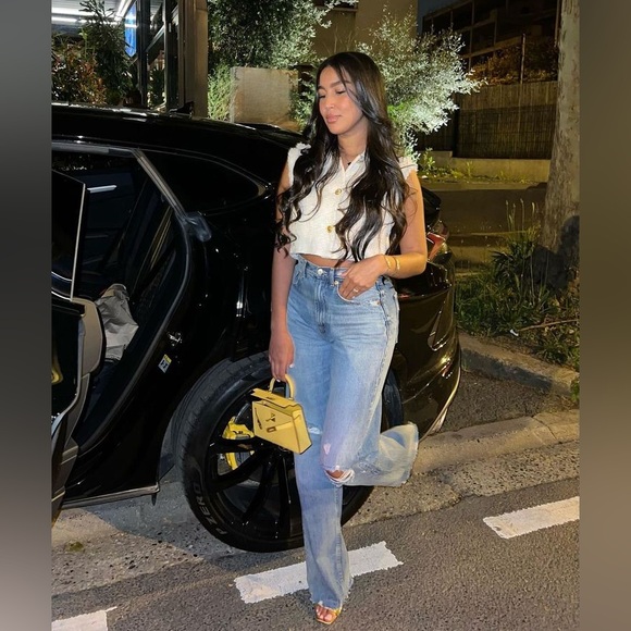 ZARA Textured Vest - Picture 9 of 10